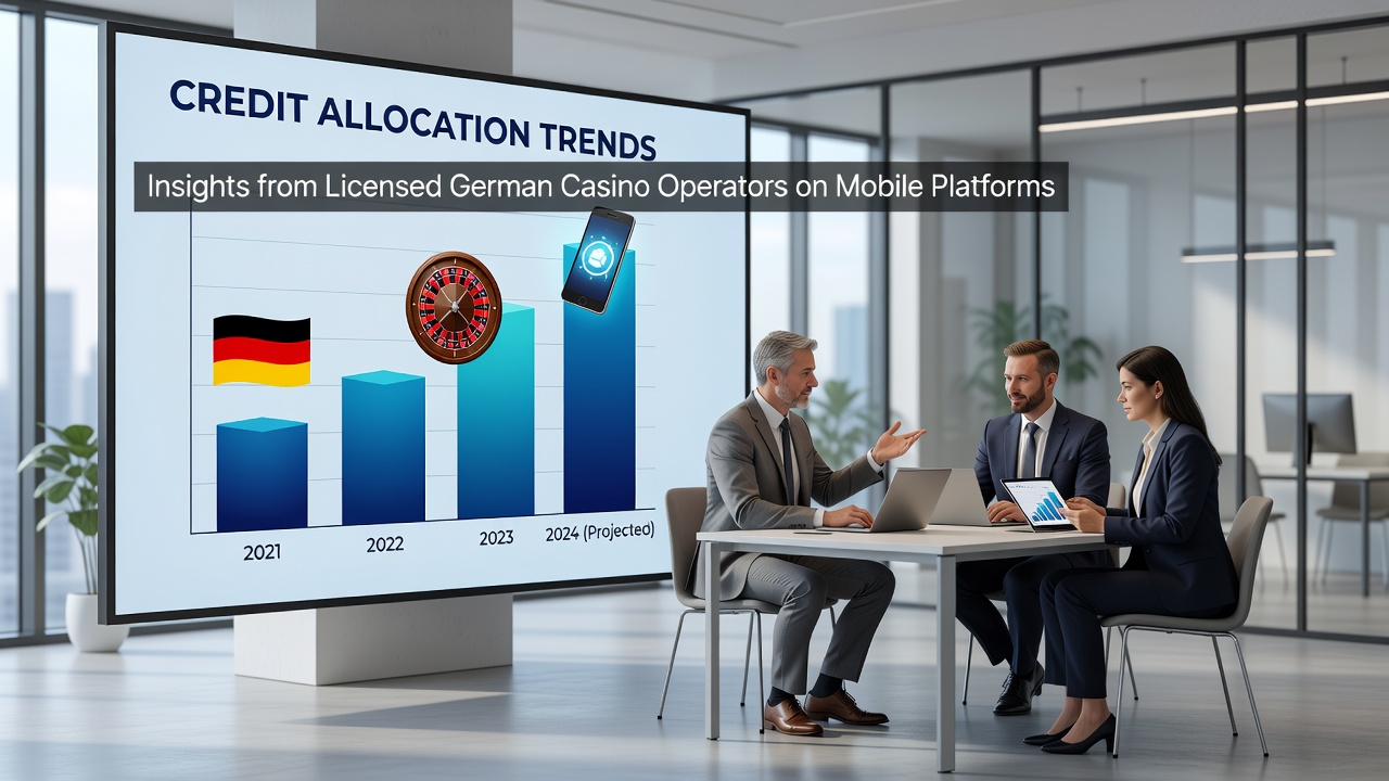 Darstellung der Kreditallokationstrends bei deutschen Casino-Operatoren auf mobilen Plattformen