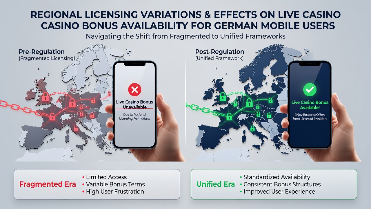 Regionale Lizenzvariationen und mobile Live-Casino-Boni in Deutschland
