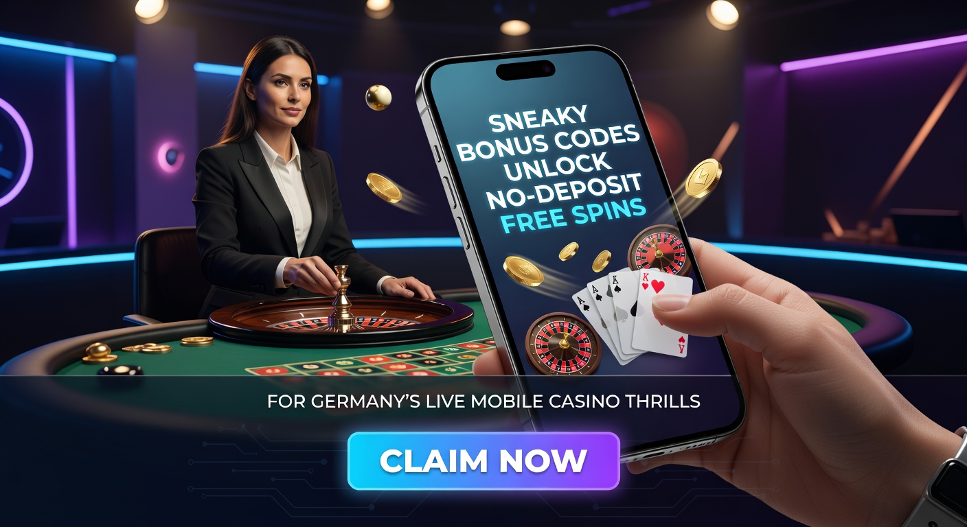 Dynamische Live-Casino-Szene auf einem Tablet mit Free-Spins-Icons und deutschen Flaggen-Elementen, die den Fokus auf lokalen Mobilen Thrills betonen