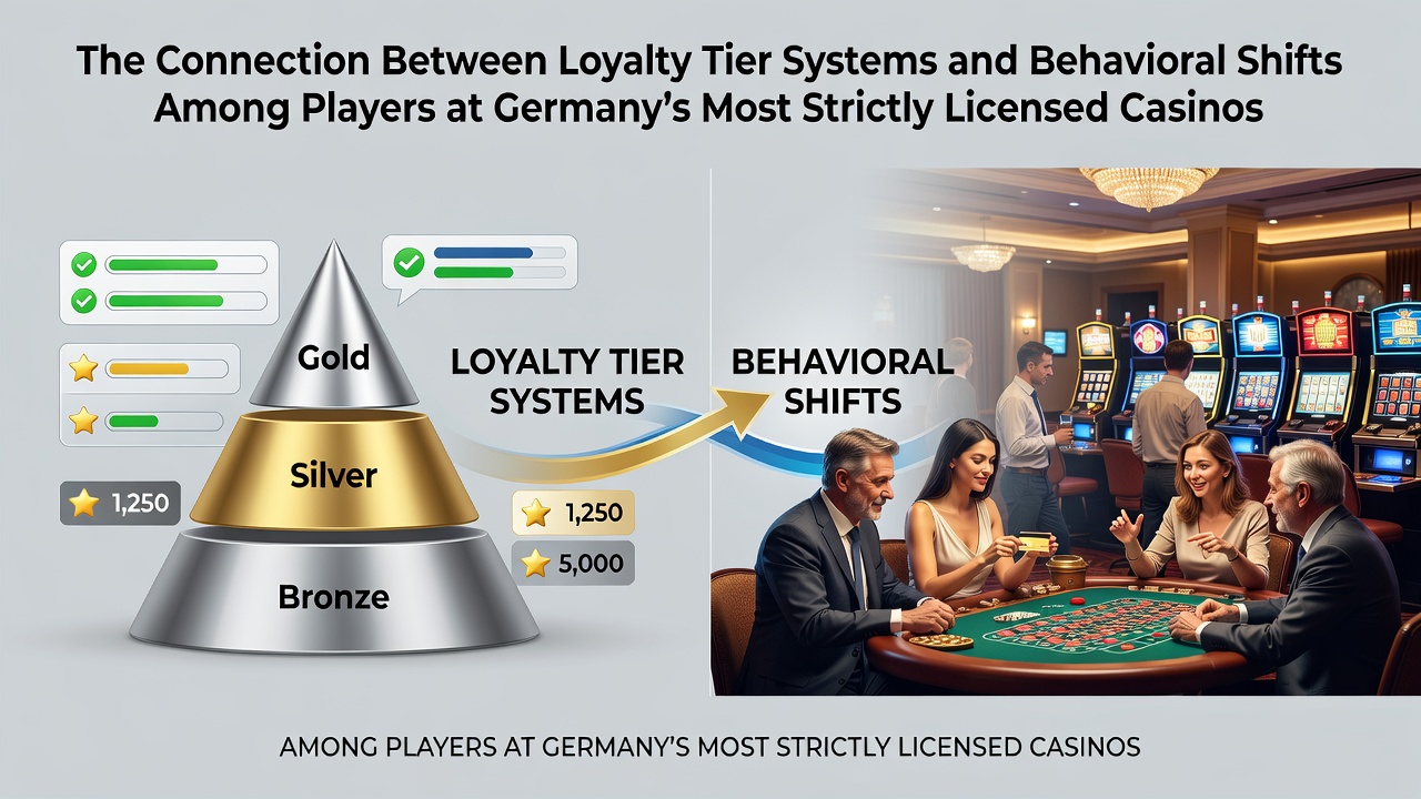 Darstellung von Loyalitätsstufen und deren Einfluss auf Spielaktivitäten in lizenzierten deutschen Casinos